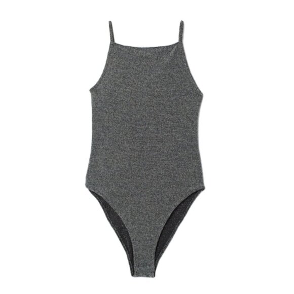 ❤️ H & M DIVIDED Sparkly glitter bodysuit Size S - Picture 1 of 5